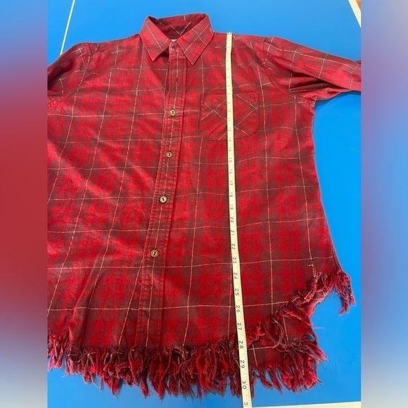 Current/Elliott Plaid Button Down. Excellent Condition. Size L - Picture 4 of 8